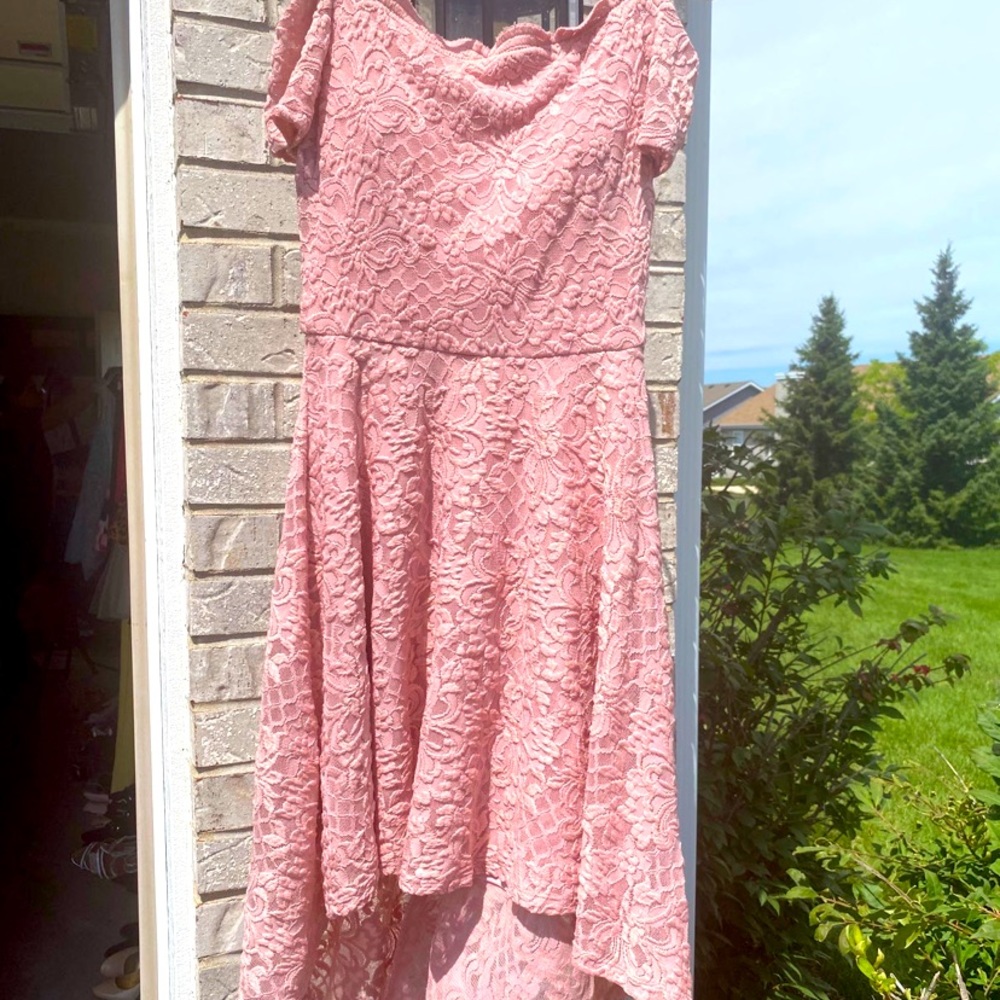 Windsor high-low homecoming dress